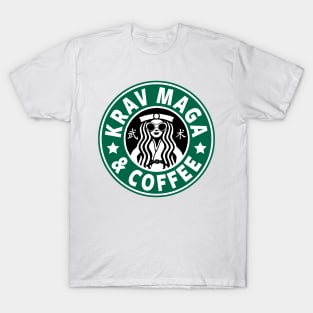 KRAV MAGA AND COFFEE - FUNNY KRAV MAGA T-Shirt